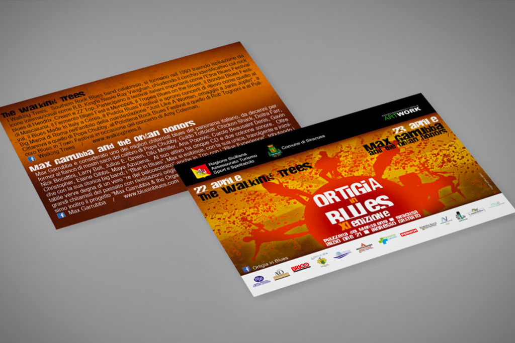 ASSOCIAZIONE CULTURALE ARTWORK - ORTIGIA IN BLUES 2016